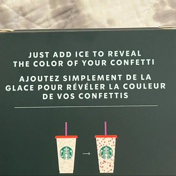 Starbucks Color Changing Confetti cold cups All 5 - Picture 6 of 8